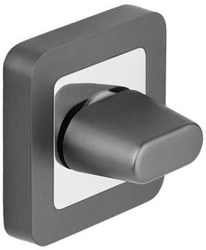 Rozetë për WC Metal-Bud Trend, inox, grafit/krom