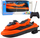 Lodër varkë me telekomandë RC Jet Ski 1:42, deri 30 km/h, gri portokalli