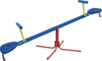 Luhatëse metalike Spartan 2 Person, 172 x 55 x 36 cm, rrotullim 360°, shumëngjyrëshe