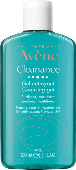 Xhel pastrues Avène Cleanance, për lëkurë me akne, pa sapun, 200ml