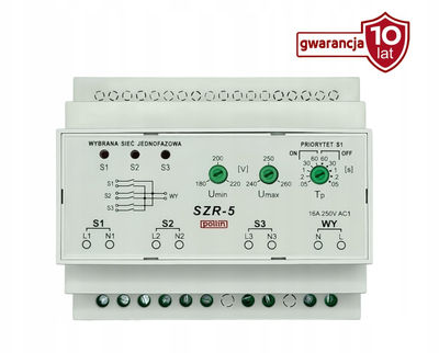 Kontrollues automatik rezervë energjie Pollin SZR-5, IP20