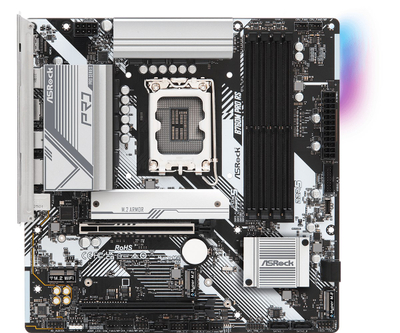 Pllakë amë ASRock B760M PRO RS, LGA1700, DDR5, mATX