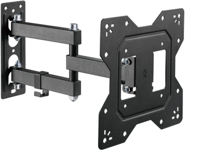Mbajtëse muri për monitor edhe TV Fiber Mounts FM233, 13"-30", 15 kg, e zezë