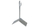 Mbajtëse kulmi Elko-Bis ridge clamp, 70x57mm, e galvanizuar