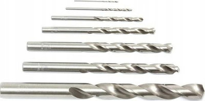 Set stërvitjesh metali Forsage F-DSP65H, 6.5 mm, HSS Co, 10 copa