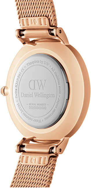 Orë për femra Daniel Wellington Petite Roman Numerals Melrose, e artë/rozë