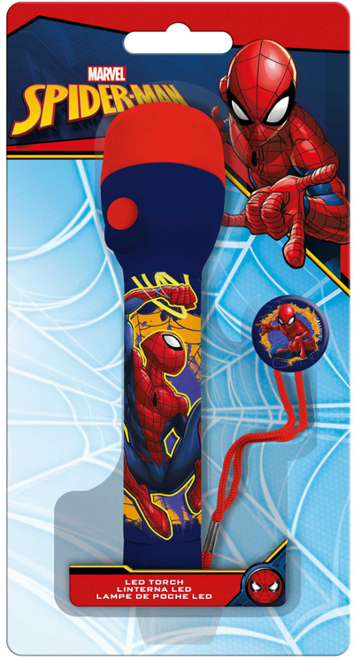 Elektrik dore Spiderman Big Torch, për fëmijë, shumëngjyrësh