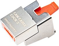 Set sigurie rrjeti SmartKeeper NC13PKOR, 5x LAN Cable Lock 2, me çelës, portokalli