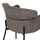 Kolltuk Wolf 58x58x80Hcm (HM8583.01), gri/ zezë