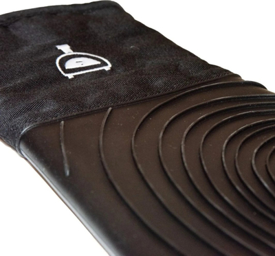 Doreza furre Alfa Forni Black, silikon që rri deri në 220°C, set me 2 copë, e zezë