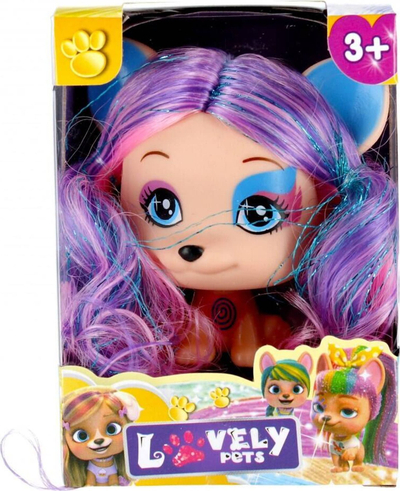 Lodra qen kukull Mega Creative DOLL DOG, 7cm, 6 modele, shumëngjyrëshe