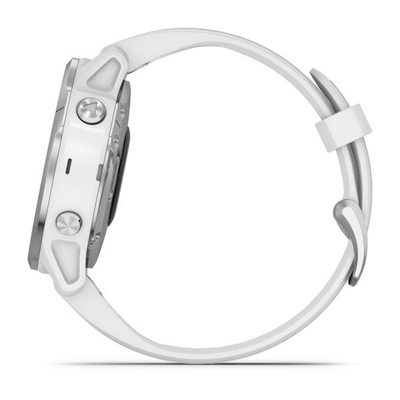 Orë e mençur Garmin Fenix 6S, e bardhë/ argjendtë