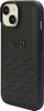 Këshe telefoni Audi GT me lëkurë sintetike, për iPhone 15 6.1", hardcase, e zezë
