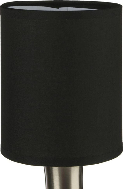 Lampë tavoline Atmosphera Toga, me prekje, 28 cm, e zezë