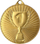 Medalje çeliku Gold Cup, 45mm, ngjyrë ari
