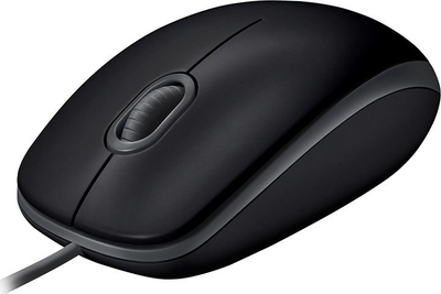 Глушец Logitech B110 Silent Studio Series, 1000 DPI, со USB кабел, графит
