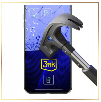 Folie mbrojtëse ekrani 3MK Hybrid Glass FlexibleGlass për Oppo Reno 14 Pro, transparente