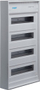Panel shpërndarës sipërfaqësor Hager Volta VA48B, 4x12 module, IP30, i bardhë