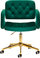 Karrige zyre 4Rico QS-OF213G, velvet, me rrota, jeshile