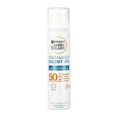 Sprej mbrojtës për fytyrë Garnier Ambre Solaire Super UV SPF 50 (Protection Mist), 75 ml