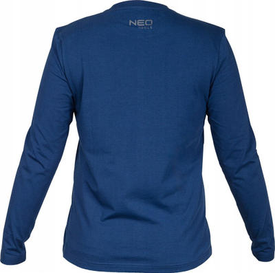 Bluze me mëngë t’gjata NEO TOOLS, 100% pambuk, L, blu e errët