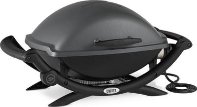 Grill elektrik Weber Q 2400, 2200W, me kapak, gri e zezë