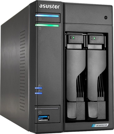 NAS Asustor Lockerstor 2 Gen2 AS6702T, Intel Celeron N5105, 4GB DDR4, 2 slote