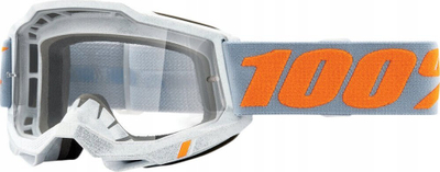Syze motokrosi 100% Accuri 2 Speedco, xham i kthjellët anti-fog, transparent