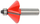 Freza kantos Freud 40-11412, kënd 45°, shank 12 mm