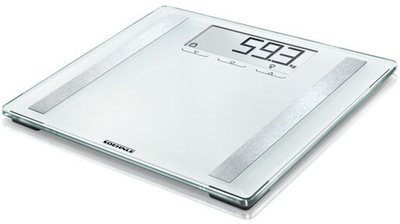 Peshore banjoje Soehnle Shape Sense Control 200, analizë trupi, ekran LCD, e bardhë