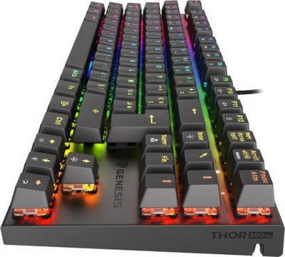 Tastierë Genesis Thor 300 TKL RGB, FR, e zezë