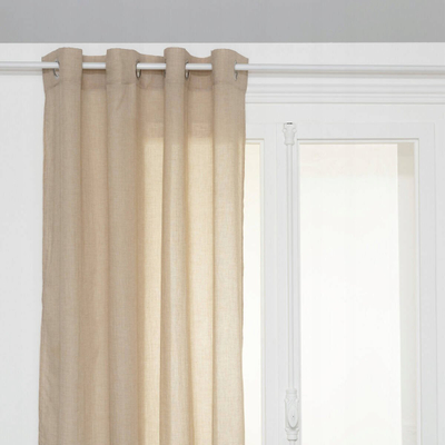 Perde Paxta Curtain, 135x240cm, efekt liri, bezhë