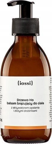Balsam trupi Iossi Ho Wood, efekt nxirës, me grimca të arta, 190 ml