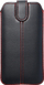 Futrollë universale M4 Ultra Slim për telefon, 173×93 mm, lëkurë eko, e zezë