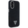 Маска за телефон Guess Denim Triangle Logo MagSafe за iPhone 16 6.1", тексас, црна