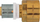 Fiting i drejtë shtypës Herz 32 mm, 5/4" F, bronz