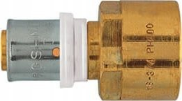 Fiting i drejtë shtypës Herz 32 mm, 5/4" F, bronz