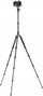 Tripod për kamerë Fotopro 58, alumin, kokë sferike, 8 kg, i zi