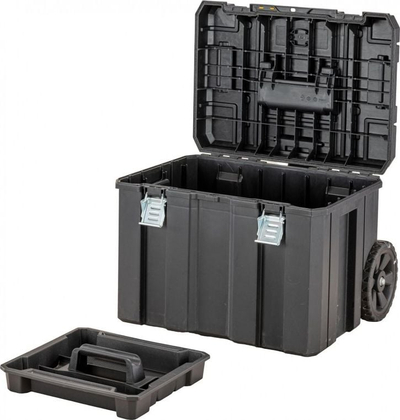 Kuti veglash me rrota Dewalt TSTAK 2.0 DWST83347-1, montim për Tracker, metalike, e verdhë
