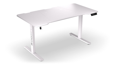 Tavolinë gaming Endorfy Atlas L Electric, elektrike, 150×78 cm, e bardhë