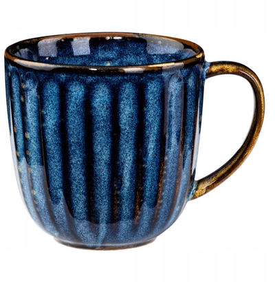 Filxhan porcelani Verlo Tom Gast Mug, 350ml, blu e errët