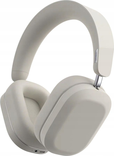 Kufje pa tela Defunc Mondo Over-Ear, Bluetooth, 45 orë bateri, bezhë