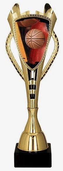 Kupë basketbolli Victoria Sport, plastike, 41.5 cm, e artë