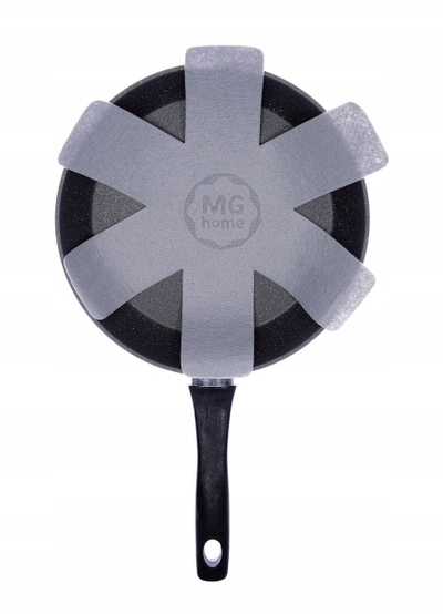 Tigan tradicional MG Home, 24 cm, veshje jo ngjitëse, i zi