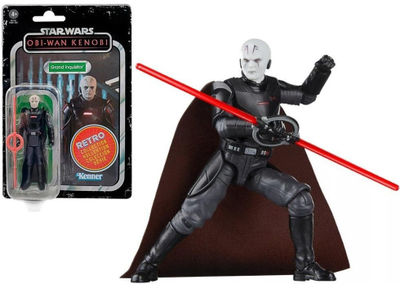 Figurë Hasbro Star Wars Retro Grand Inquisitor, 3.75", për fëmijë 4+, shumëngjyrëshe