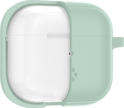 Kuti mbrojtëse Spigen Silicone Fit për Apple AirPods, e gjelbër