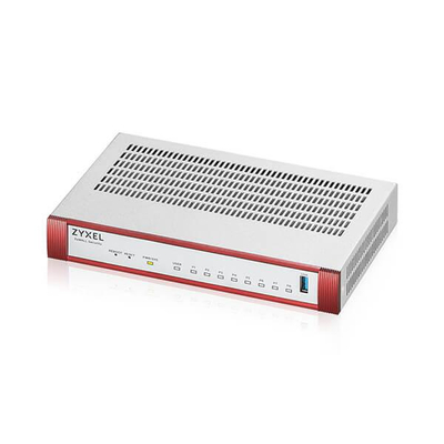 Firewall rrjeti Zyxel USG FLEX 100 H, 1 Gbit/s, uOS, gri