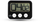 Orë me alarm Bentime Digital Timer, e bardhë