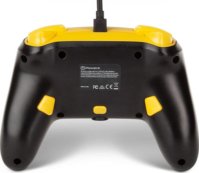 Kontroller PowerA Pokemon: Pikachu Lightning, me kabllo, i verdhë