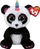 Lodër pelushi TY Beanie Boos Paris UniPanda, 15cm, sy me shkëlqim, shumëngjyrëshe